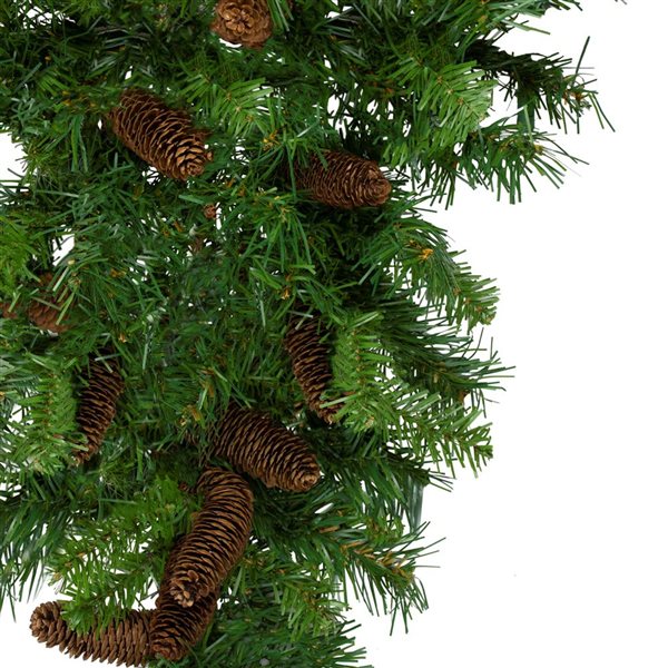 Northlight 34-in Dakota Red Pine Artificial Christmas Swag with Pine Cones - Unlit