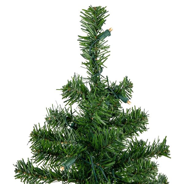 Northlight 2-ft Pre-Lit Medium Mixed Classic Pine Artificial Christmas Tree - Warm White LED Lights