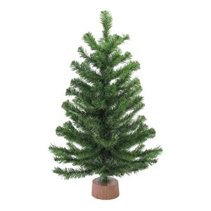 Northlight 28-in Balsam Pine Medium Artificial Christmas Tree - Unlit