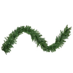 Northlight 9-ft x 14-in Canadian Pine Artificial Christmas Garland - Unlit