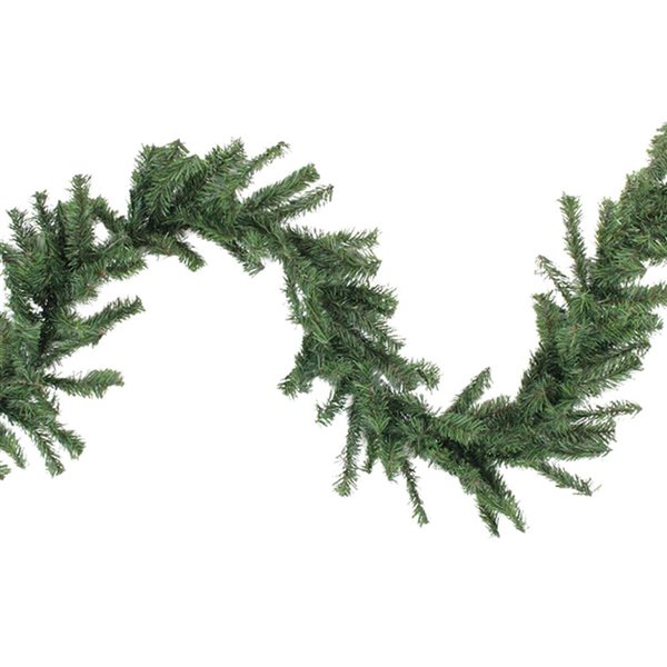 Northlight 9-ft x 14-in Canadian Pine Artificial Christmas Garland - Unlit