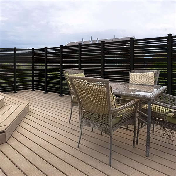 Sunbelly 36 x 68-in Aluminum Black Screen Panel - Next Line (Screen Only)