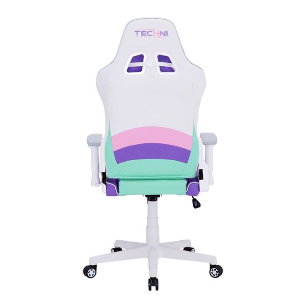 Chaise de jeu TS-42 Techni Sport pour bureau et ordinateur, Kawaii