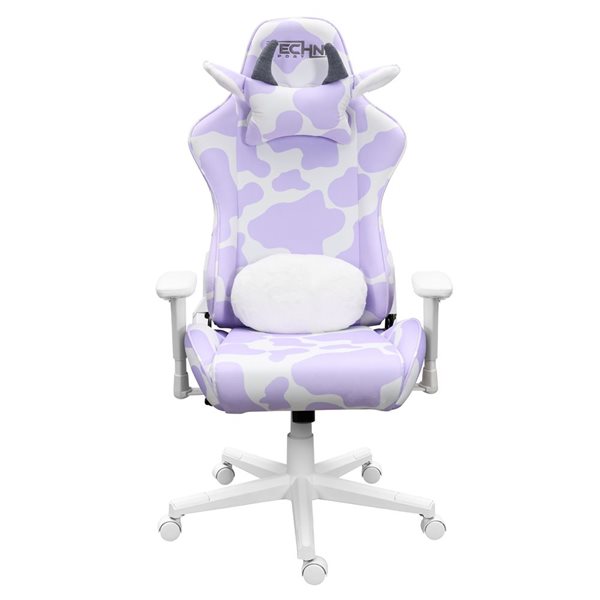 Chaise de jeu à imprimé de vache lavande TS85 Techni