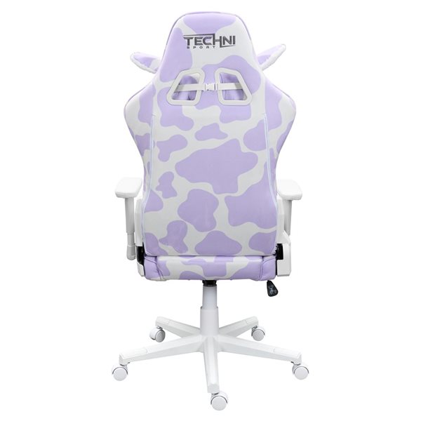 Chaise de jeu à imprimé de vache lavande TS85 Techni