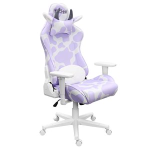 Chaise de jeu à imprimé de vache lavande TS85 Techni