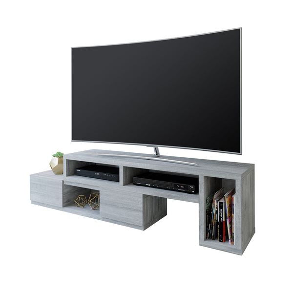 Techni Mobili Adjustable TV Stand Console for TV's Up to 65-in