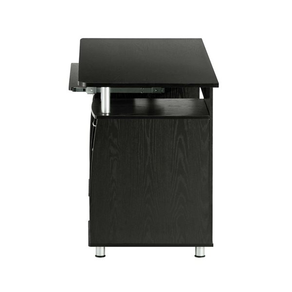 Techni Mobili Complete Workstation Computer Desk with Storage - Espresso