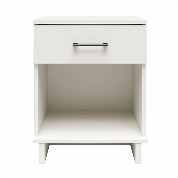 Ameriwood Home Southlander 1 Drawer Nightstand - White