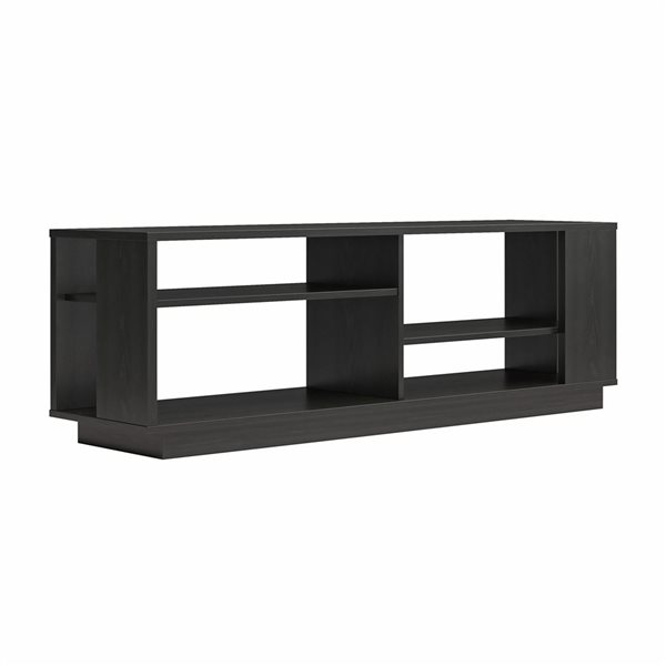 Ameriwood Home Knowle Contemporary TV Stand for Televisions up to 60-in - Black Oak