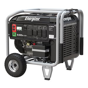 Energizer eZV8000 8,000W  Inverter Generator with Electric Start