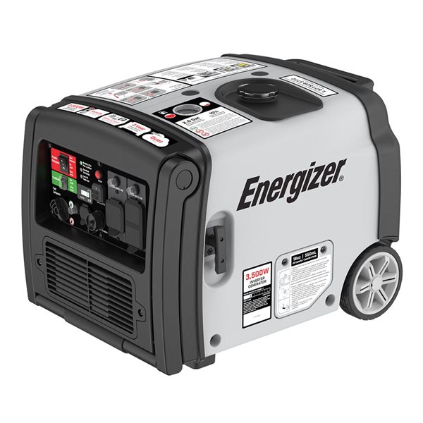 Générateur à onduleur silencieux de 3500 W Energizer eZV3500P avec démarrage à distance et parallèle