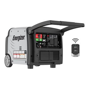 Energizer eZV3500P  3,500W Quiet Inverter Generator with Remote Start and Parallel