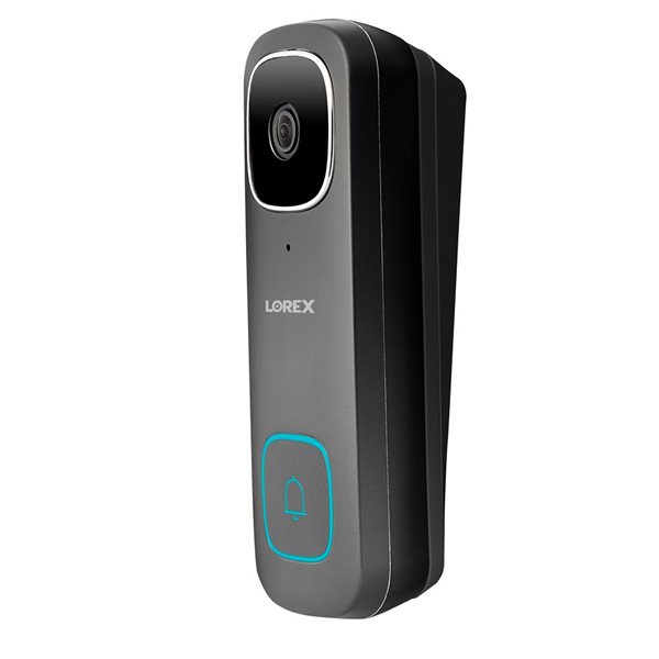 Lorex 2K Wi-Fi Black Home Surveillance Video Doorbell