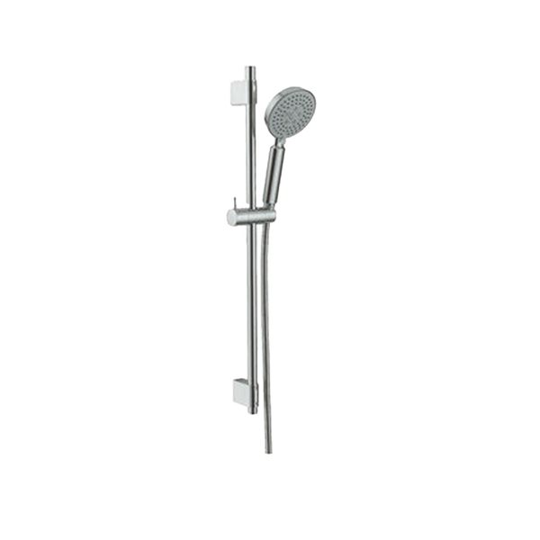 Agua Canada Venus Chrome Round Hand Shower and Wall Mounted Rail