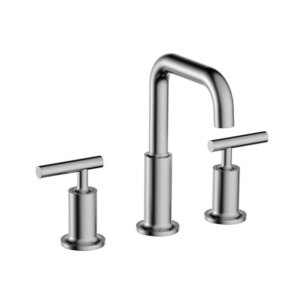 Agua Canada Romero Brushed Nickel 2-Handle Round Bathroom Sink Faucet