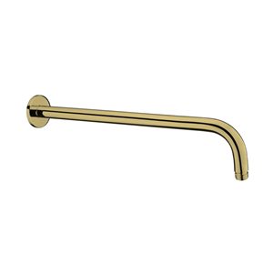 Agua Canada Valentine 16-in Brushed Brass Round Shower Arm