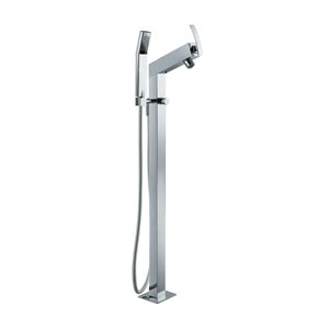 Agua Canada Stefano Chrome Single-Handle Freestanding Bathtub Faucet with Hand-Held Shower