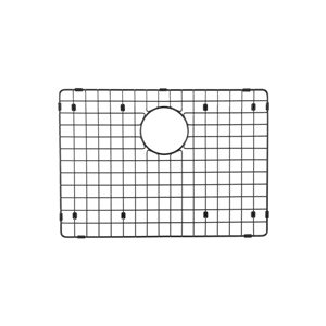 Grille pour fond d'évier de cuisine Everest de Agua Canada 13,75 L. x 19,6 po l. acier inoxydable