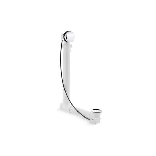 KOHLER Clearflo Cable Bath Drain - Polished Chrome