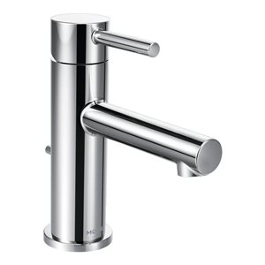 MOEN Align 1-hole Chrome Sink Faucet - Drain and Valve Included