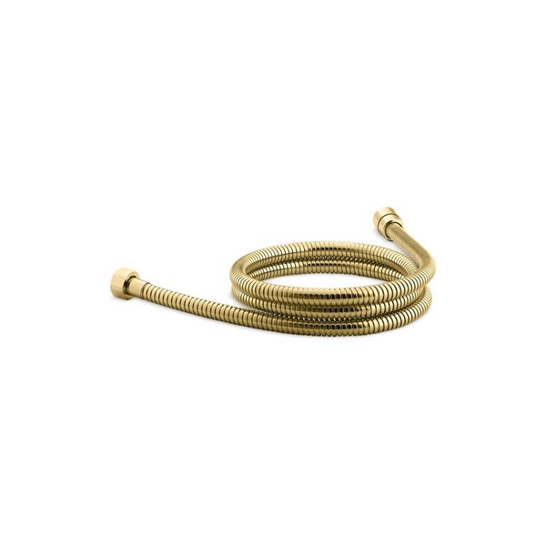 KOHLER Mastershower 60-in Metal Shower Hose - Vibrant Polished Brass