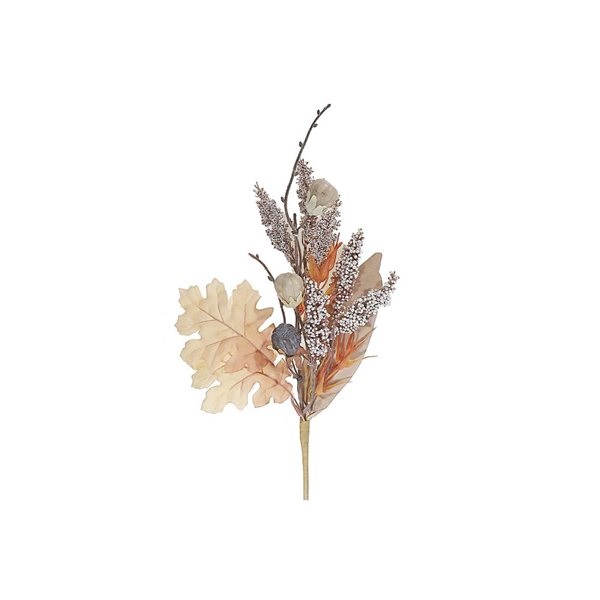 iH casadécor 13-in H Fall Season Artificial Stem Flowers Decoration - Set of 6