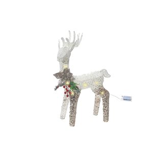 iH casadécor Led Glitter Reindeer