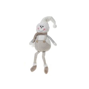 Suspension d'étagère en peluche bonhomme de neige iH casadécor