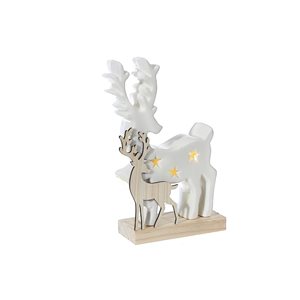 iH casadécor Led Ceramic Deer Decor