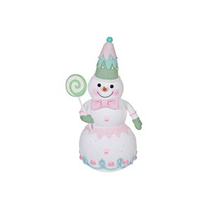 iH casadécor Snowman Holding Candy Small