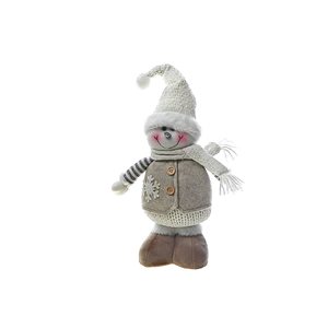 Peluche bonhomme de neige debout iH casadécor