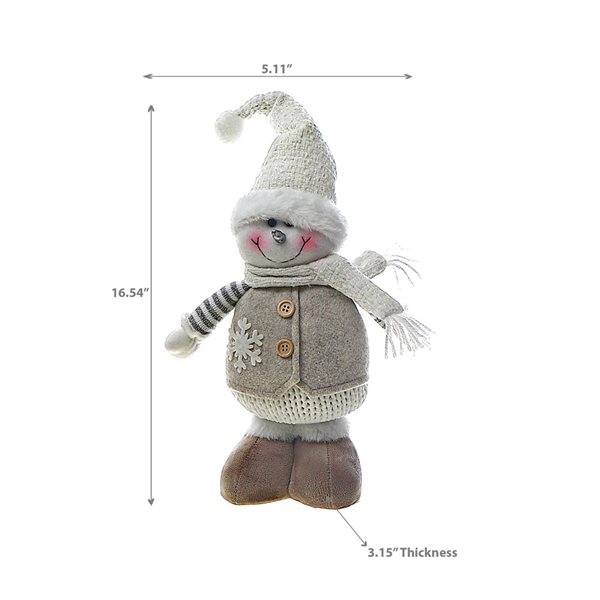 iH casadécor Snowman Plush Standing