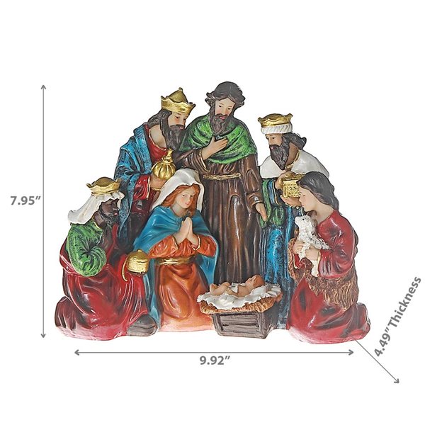 iH casadécor Polyresin Nativity Scene