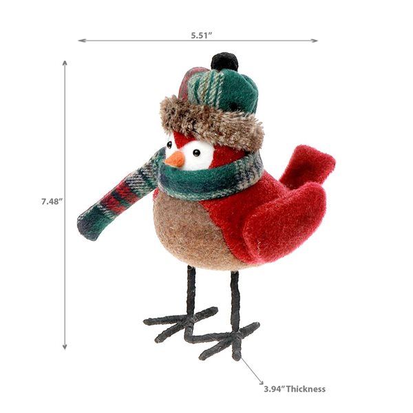 iH casadécor Bird Plush Stnder