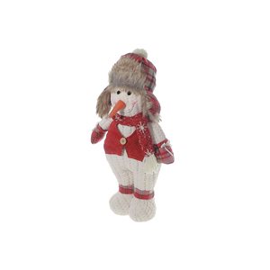 Support en peluche iH casadécor bonhomme de neige