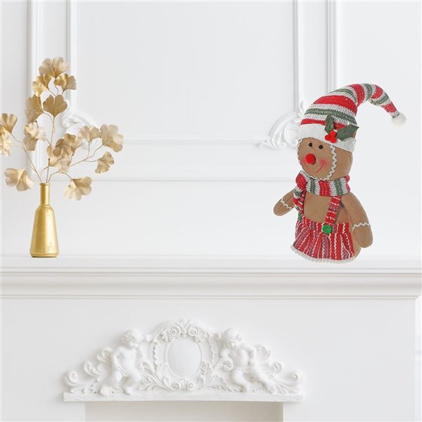 iH casadécor Gingerbread Lady Plush