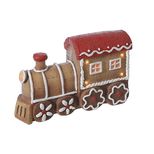 iH casadécor Led Gingerbread Train