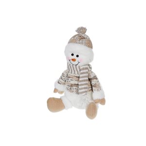 Peluche bonhomme de neige iH casadécor 8,66" - Lot de 2