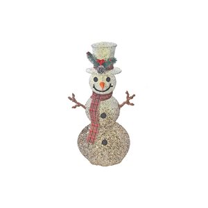 iH casadécor Led Glitter Snowman