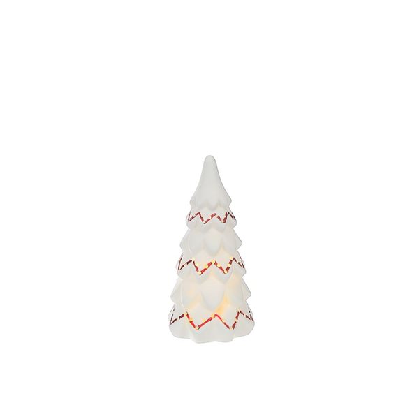 iH casadécor Led Ceramic Tree Decor Small - Set of 3