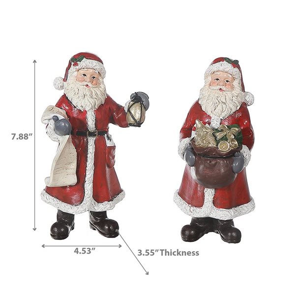 iH casadécor Polyresin Santa