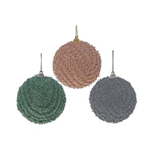 Boules de Noël iH casadécor, jeu de 12