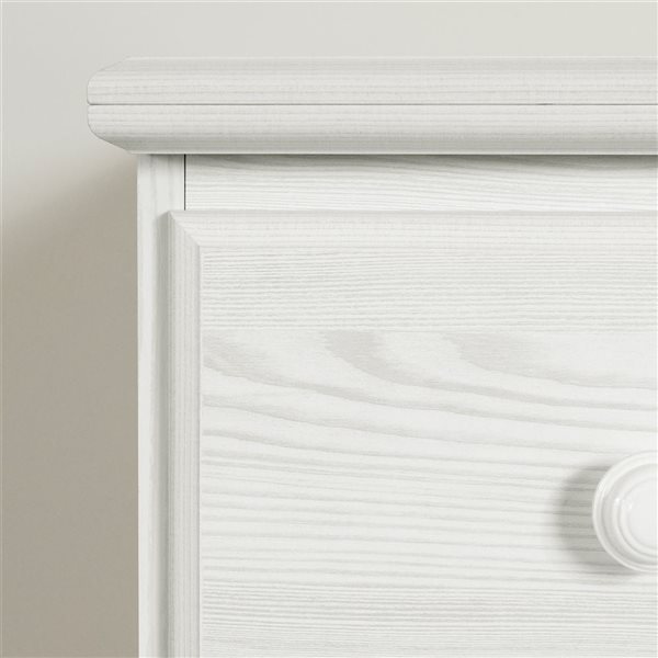 South Shore Summer Breeze 29.75-in W White Pine Composite Coastal-Style 5-Drawer Dresser