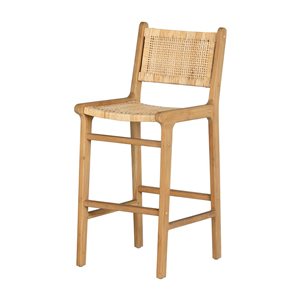 Tabouret de bar en rotin naturel Balka de South Shore 18,5 po l.