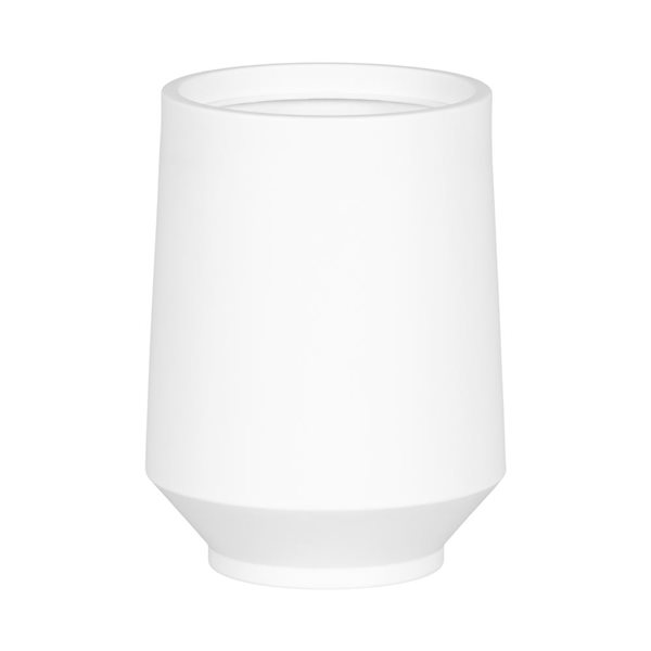 South Shore Dalya 16 1/4-in H White Plastic Round Pot Holder