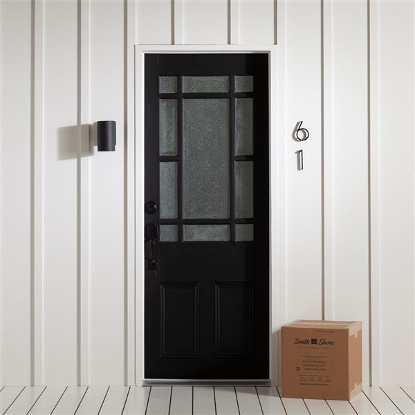 South Shore Dalya 19 1/2-in H Dark Grey Plastic Round Pot Holder