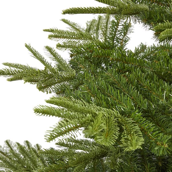 Nearly Natural 7.5-ft Layered Washington Spruce Artificial Christmas Tree with 1325 Bendable Branches