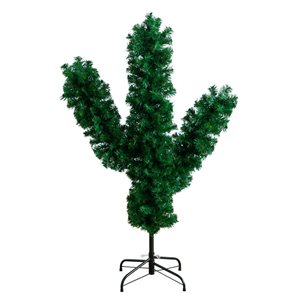 Nearly Natural 4-ft Artificial Cactus Christmas Tree