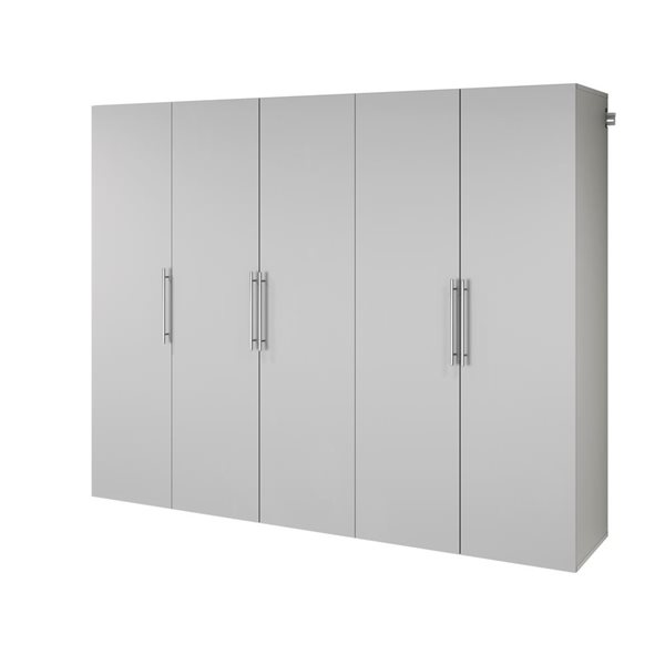 Prepac M HangUps Grey Wall Storage Cabinet Set - 3 Pcs